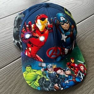 Marvel Superhero Kids Cap - Blue and Red